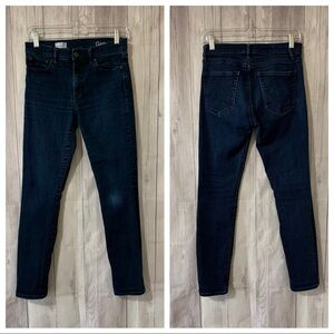 Gap Dark Wash Slim Straight Leg Jeans Size 27 Short S
